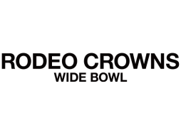 RODEO CROWNS WIDE BOWL