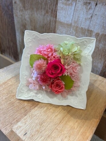 4/26（日）　プリザーブドフラワーアレンジメント1Dayレッスン開催！🌸