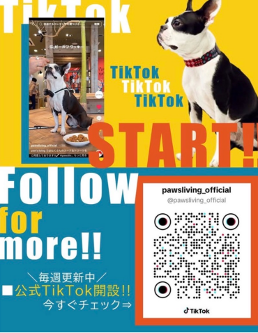 paw'sliving official TikTok開設！