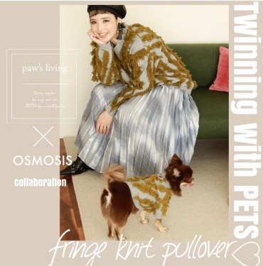 OSMOSIS×paw'sliving collaboration❤︎