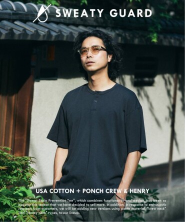SWEATY GUARD 50/-ﾎﾟﾝﾁH/N TEE