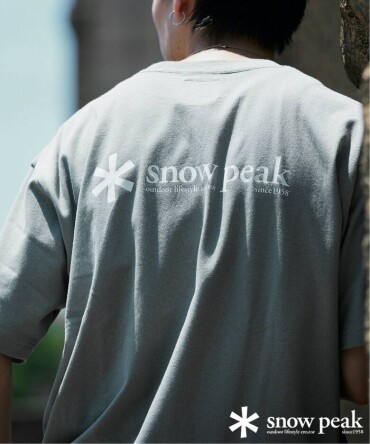 SNOWPEAK / スノーピーク 別注 ロゴプリント Tシャツ