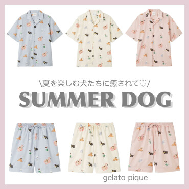 \夏を楽しむ犬に癒されて♡/SUMMER DOG