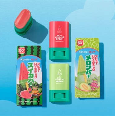 【あの大人気アイスとコラボ🍉】A'pieu UVスティック！