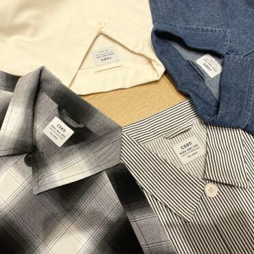 【23SS商品紹介】メンズ 柄が入ったトレンドのワークシャツ
