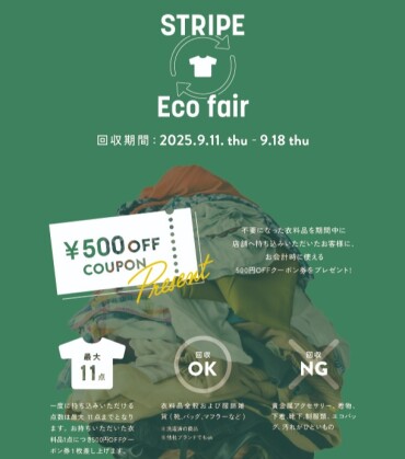 ✨エコフェア開催✨