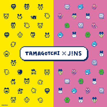 メガネに発見！「JINS×たまごっち」発売！