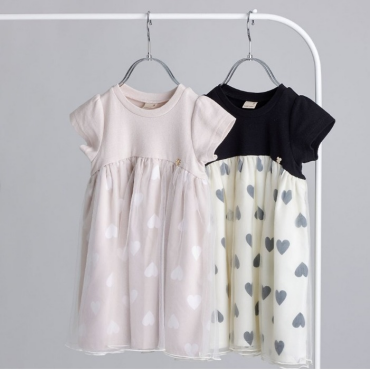 《New arrival》人気商品💓ハートチュールワンピース💓