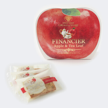 【秋限定】りんごと紅茶のフィナンシェ