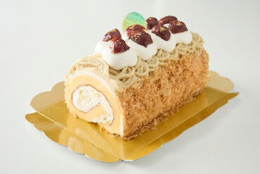 【秋限定】栗のロールケーキ