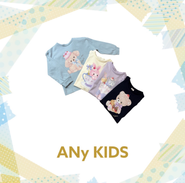 ANy KIDS 秋の新作3 Tシャツ