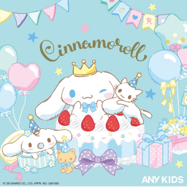 シナモロール×ANY KIDS