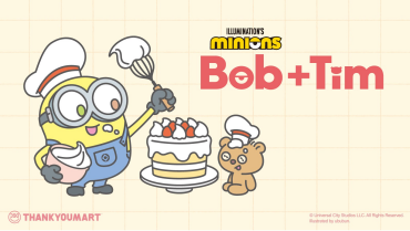 ミニオンズ「BOB＋TIM」限定アイテムが新登場！ 
