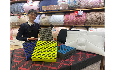 西川寝具専門店 SLEEP SQUAREの様子