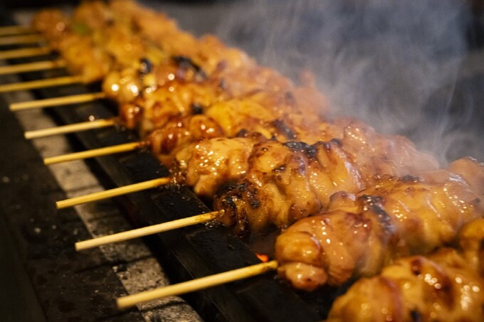 焼鳥のんきの様子
